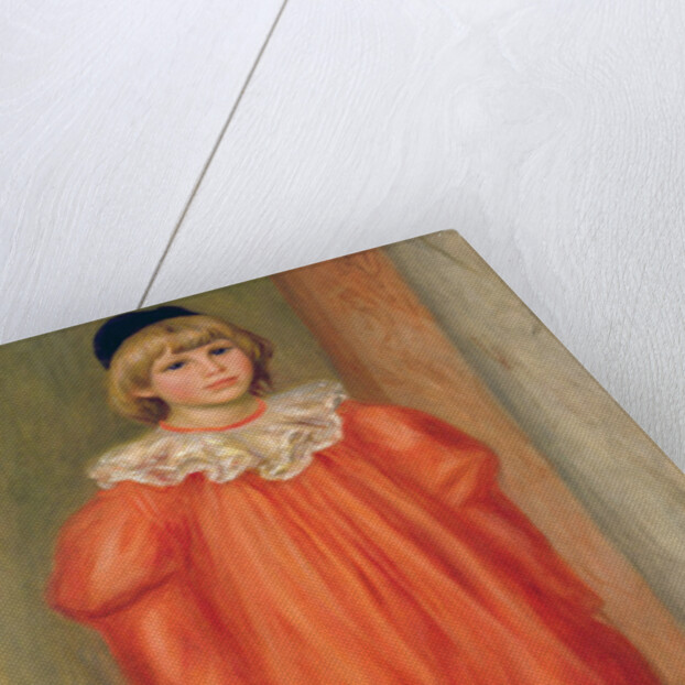 Claude Renoir in a clown costume, 1909 by Pierre Auguste Renoir