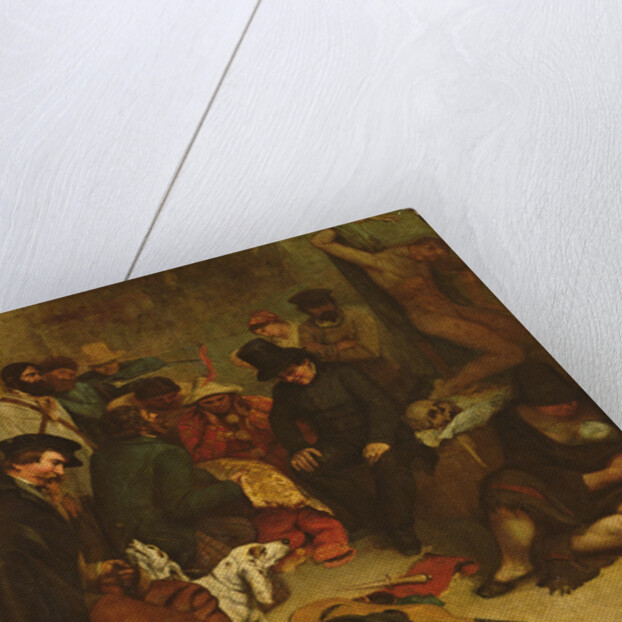 The Studio of the Painter, a Real Allegory, 1855 by Gustave Courbet