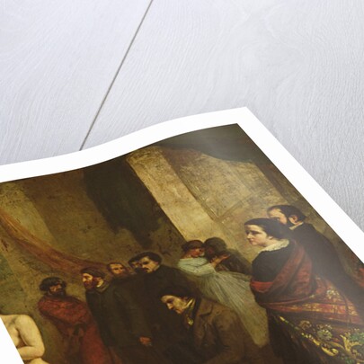 The Studio of the Painter, a Real Allegory, 1855 by Gustave Courbet