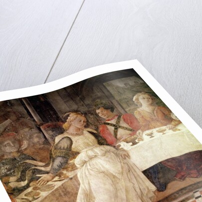 Salome dancing at the Feast of Herod by Fra Filippo Lippi