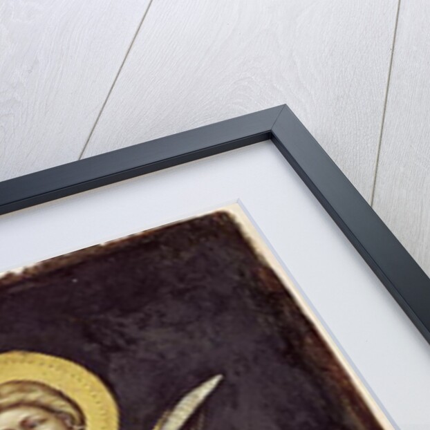 An Angel with a Demon on a Chain by Ridolfo di Arpo Guariento