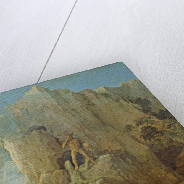 Landscape with Hercules and Cacus, c.1656 by Nicolas Poussin