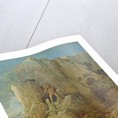 Landscape with Hercules and Cacus, c.1656 by Nicolas Poussin