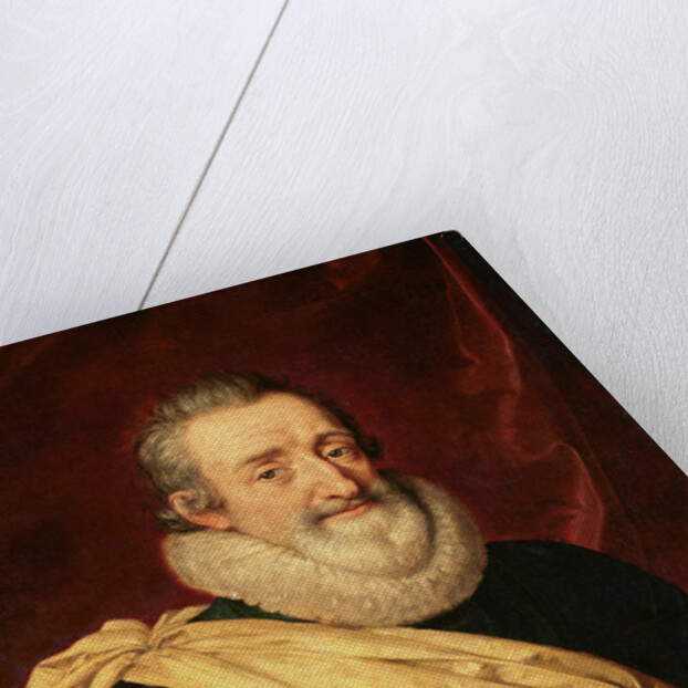Portrait of Henri IV of France by Frans II Pourbus
