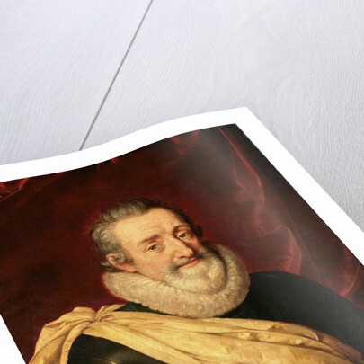 Portrait of Henri IV of France by Frans II Pourbus