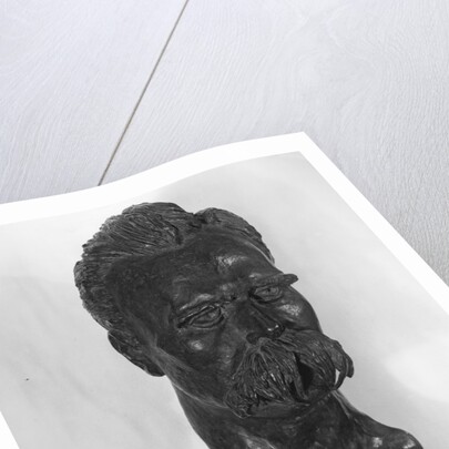 Bust of Friedrich Nietzsche German philosopher, 1902 by Max Klinger