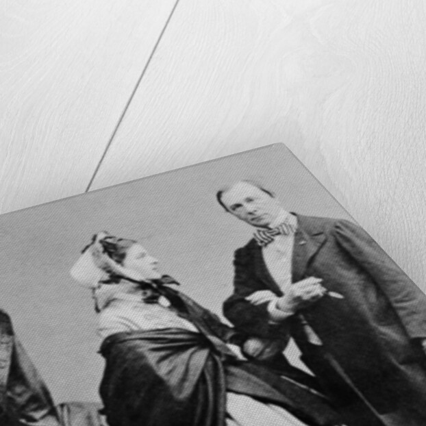 Emile de Girardin and his wife Delphine Gay, c.1850 by Andre Adolphe Eugene Disderi