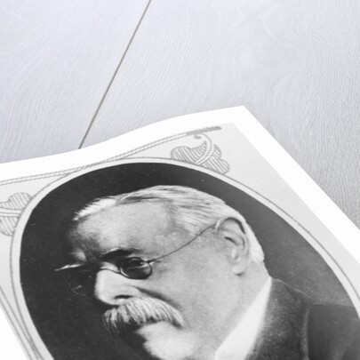 Portrait of Edmund William Gosse by English Photographer