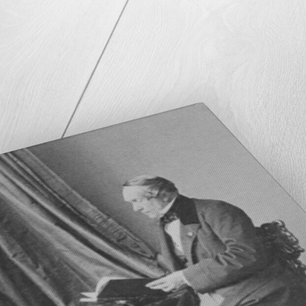 Portrait of Baron Jean-Baptiste-Louis Gros by Andre Adolphe Eugene Disderi