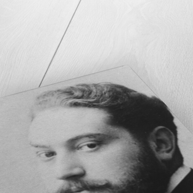 Portrait of Albert Guillaume by Eugene Pirou