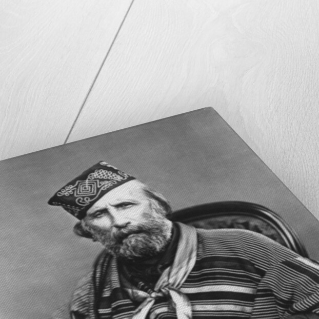 Portrait of Garibaldi by Italian Photographer