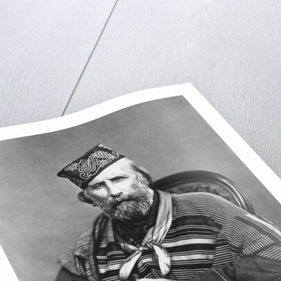 Portrait of Garibaldi by Italian Photographer