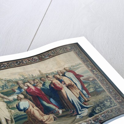 Tapestry depicting the Acts of the Apostles, the calling of Saint Paul by Raphael (1483-1520) (after)