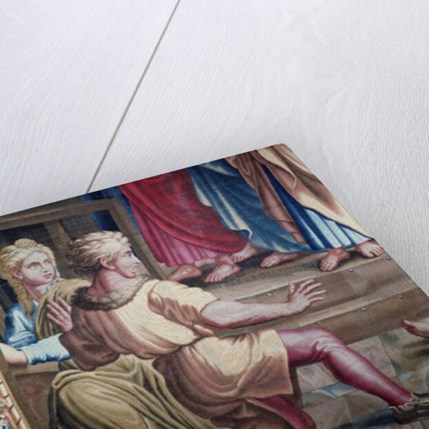 Tapestry depicting the Acts of the Apostles, the Death of Ananias by Raphael