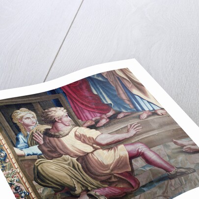 Tapestry depicting the Acts of the Apostles, the Death of Ananias by Raphael