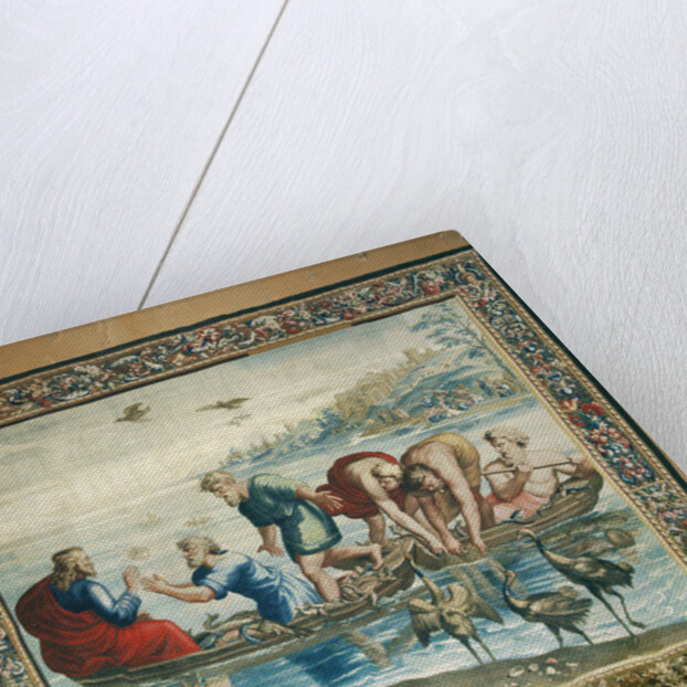 Tapestry depicting the Acts of the Apostles, The Miraculous catch of Fish by Raphael (1483-1520) (after)