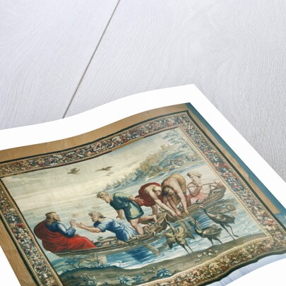 Tapestry depicting the Acts of the Apostles, The Miraculous catch of Fish by Raphael (1483-1520) (after)