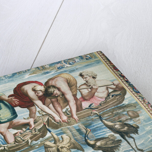 Tapestry depicting the Acts of the Apostles, The Miraculous catch of Fish by Raphael (1483-1520) (after)