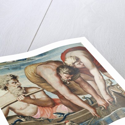 Tapestry depicting the Acts of the Apostles, The Miraculous catch of Fish by Raphael (1483-1520) (after)
