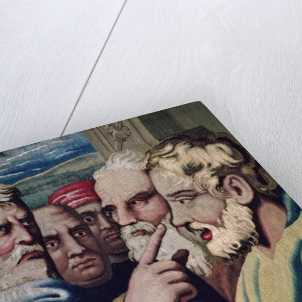 Tapestry depicting the Acts of the Apostles, the Blinding of Elymas by Raphael