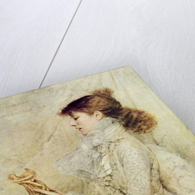 Portrait of Sarah Bernhardt 1879 by Jules Bastien-Lepage