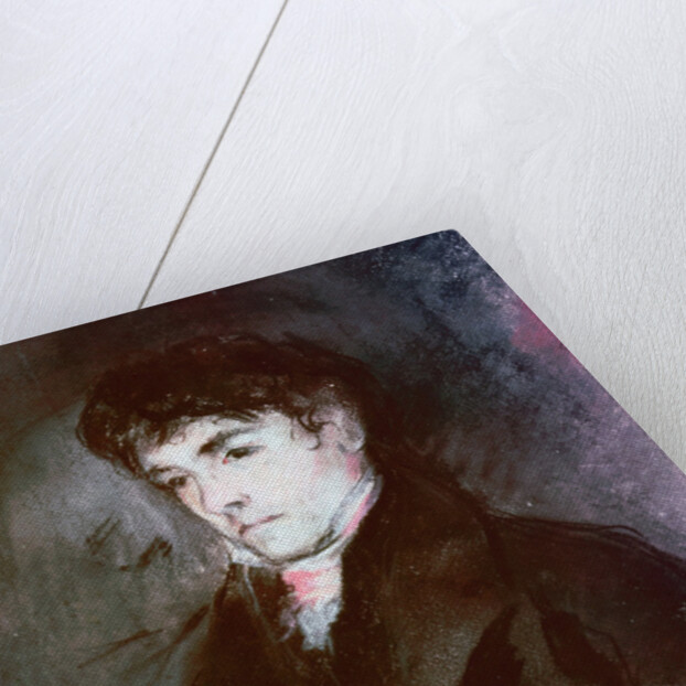 Portrait of Eugene Delacroix, c.1827 by Louis Antoine Leon Riesener