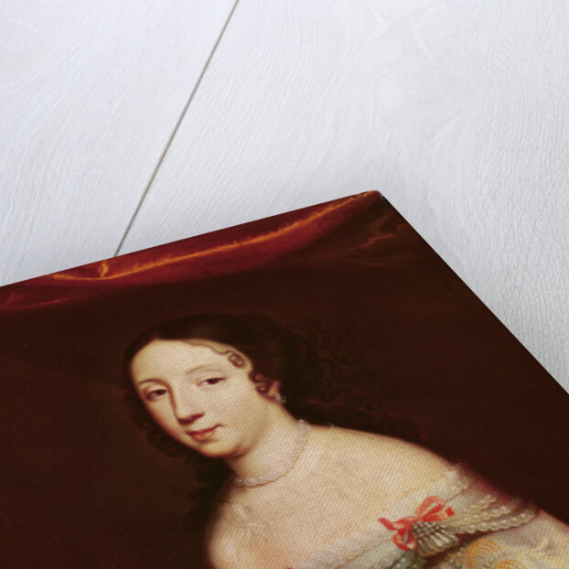 Portrait of Anne of Austria, Infanta of Spain, Queen consort of France and Navarre by Philippe de Champaigne