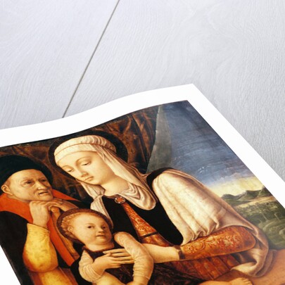 The Holy Family, c.1450-60 by Antonio Vivarini