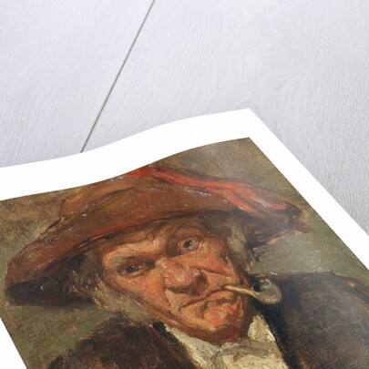 Man smoking a pipe, c.1859 by James Abbott McNeill Whistler