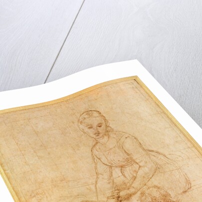 Study of the Virgin for 'La Belle Jardinière' by Raphael