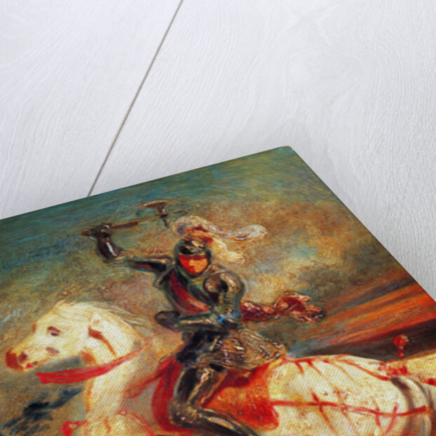 Saint George and the Dragon by Eugene Delacroix