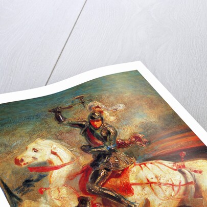 Saint George and the Dragon by Eugene Delacroix