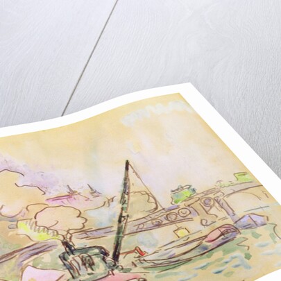 Pont du Louvre, 1928 by Paul Signac