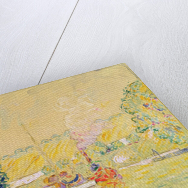 Lock at Sannois, 1900 by Paul Signac