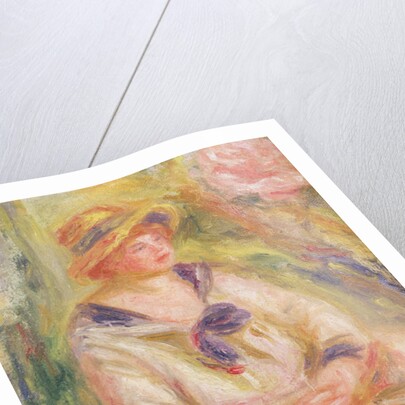 Portrait of a Woman, c.1910 by Pierre Auguste Renoir