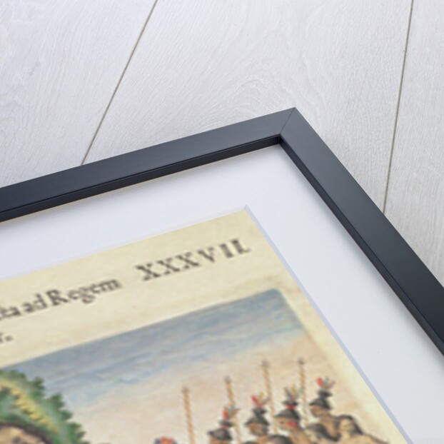 A Bride is Carried to the Chief by Jacques (1533-88) (after) Le Moyne