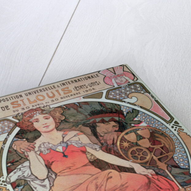 Poster for the Louisiana Purchase Exposition, St. Louis, USA, 1904 by Alphonse Marie Mucha