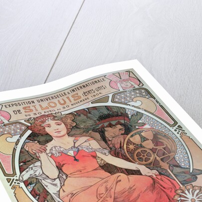 Poster for the Louisiana Purchase Exposition, St. Louis, USA, 1904 by Alphonse Marie Mucha