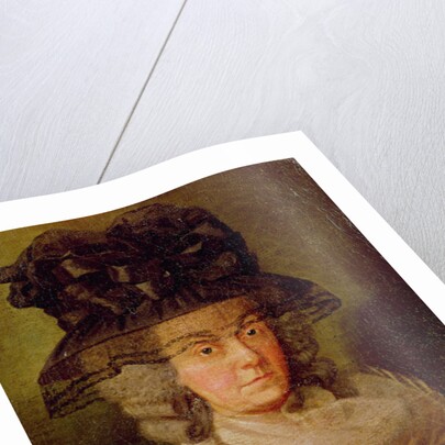 Portrait of the thought to be Duchess of Benaventa by Francisco Jose de Goya y Lucientes