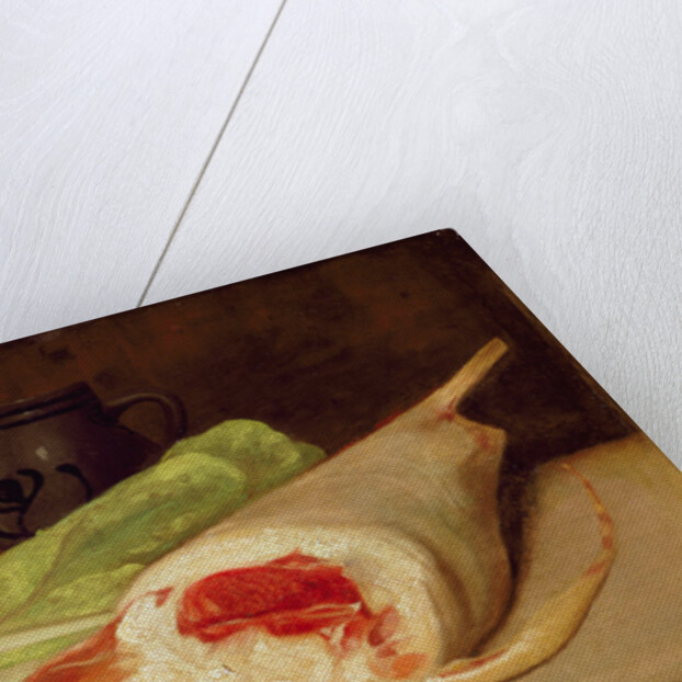 Still Life of a Leg of Lamb by Francisco Jose de (attr. to) Goya y Lucientes