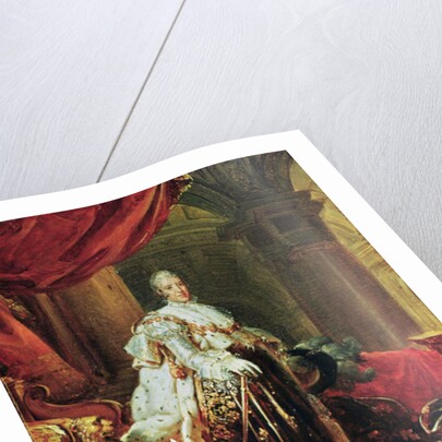 Full-length Portrait of Charles X, King of France and Navarre, 1825 by Francois Pascal Simon Baron Gerard