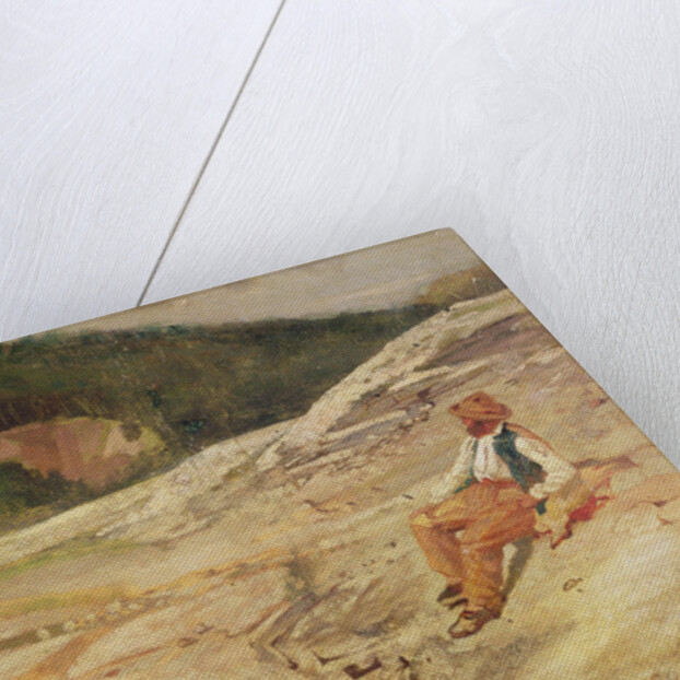 Landscape by Gustave Courbet