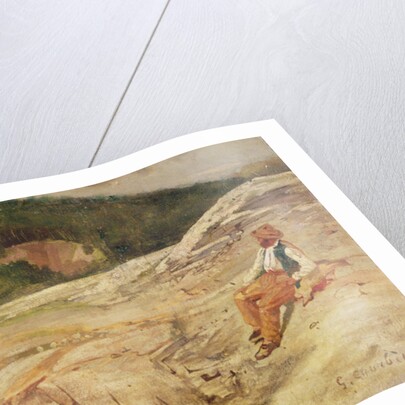 Landscape by Gustave Courbet