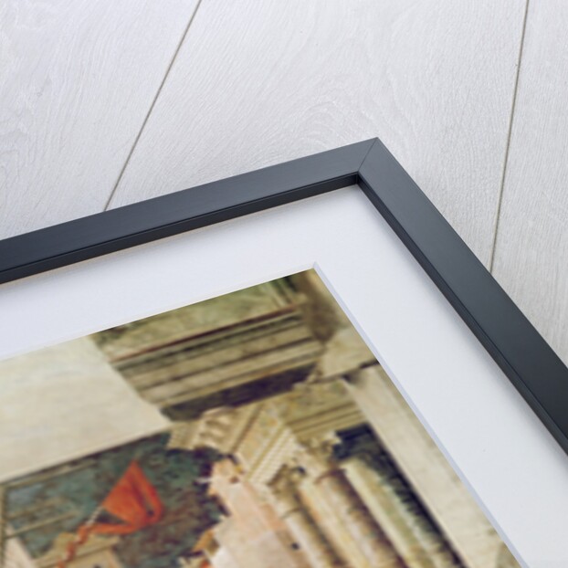 The martyrdom of Saint Christopher and the moving of his body, c.1450-56 by Andrea Mantegna