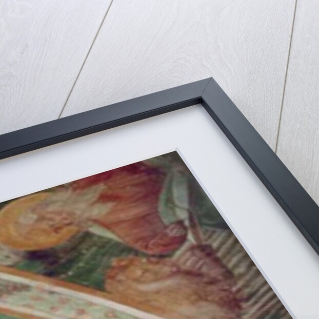 God the Father at the Cornerstone, Christ blessing, on the Ceiling, God the Father blessing by Benozzo di Lese di Sandro Gozzoli