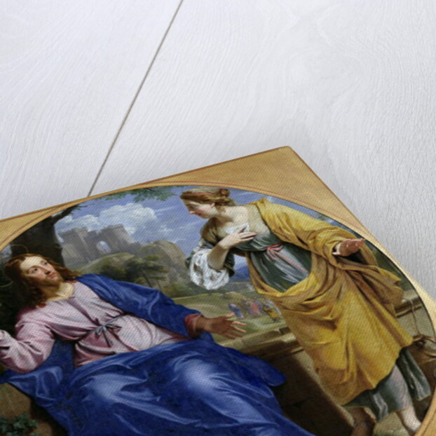 Christ and the Woman of Samaria at the Well, 1648 by Philippe de Champaigne