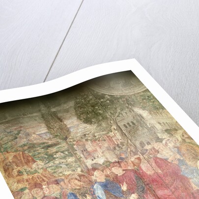 The Building of the Tower of Babel by Benozzo di Lese di Sandro Gozzoli