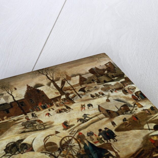 The Payment of the Tithe or The Census at Bethlehem by Pieter the Younger Brueghel