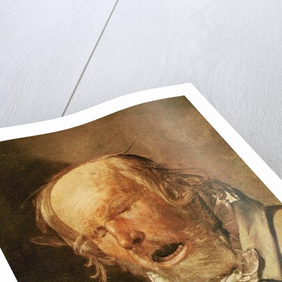 The hurdy-gurdy player by Georges de la Tour