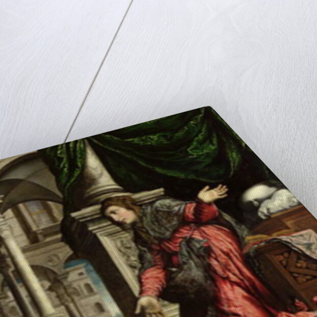 The Annunciation, 1545-50 by Paris Bordone